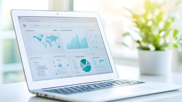 Дашборд инвестиций на экране